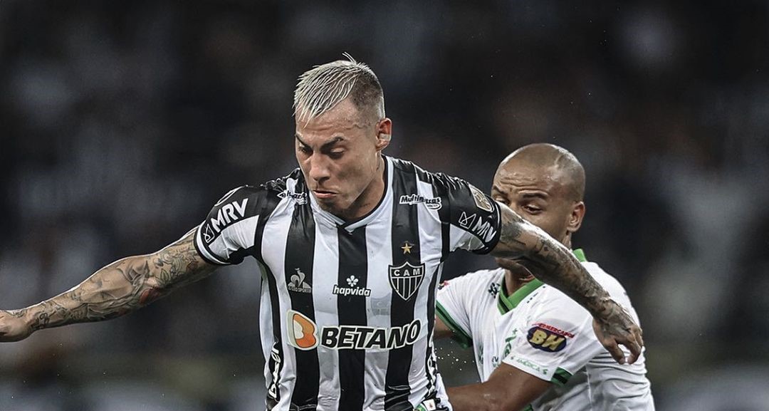 Atlético Mineiro contó con Eduardo Vargas en empate ante América MG en la Libertadores