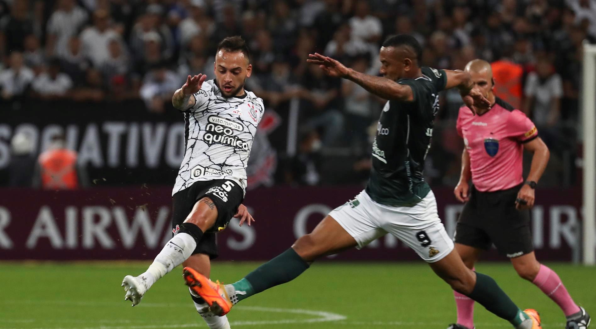 Deportivo Cali de Rafael Dudamel tropezó ante Corinthians en la Copa Libertadores