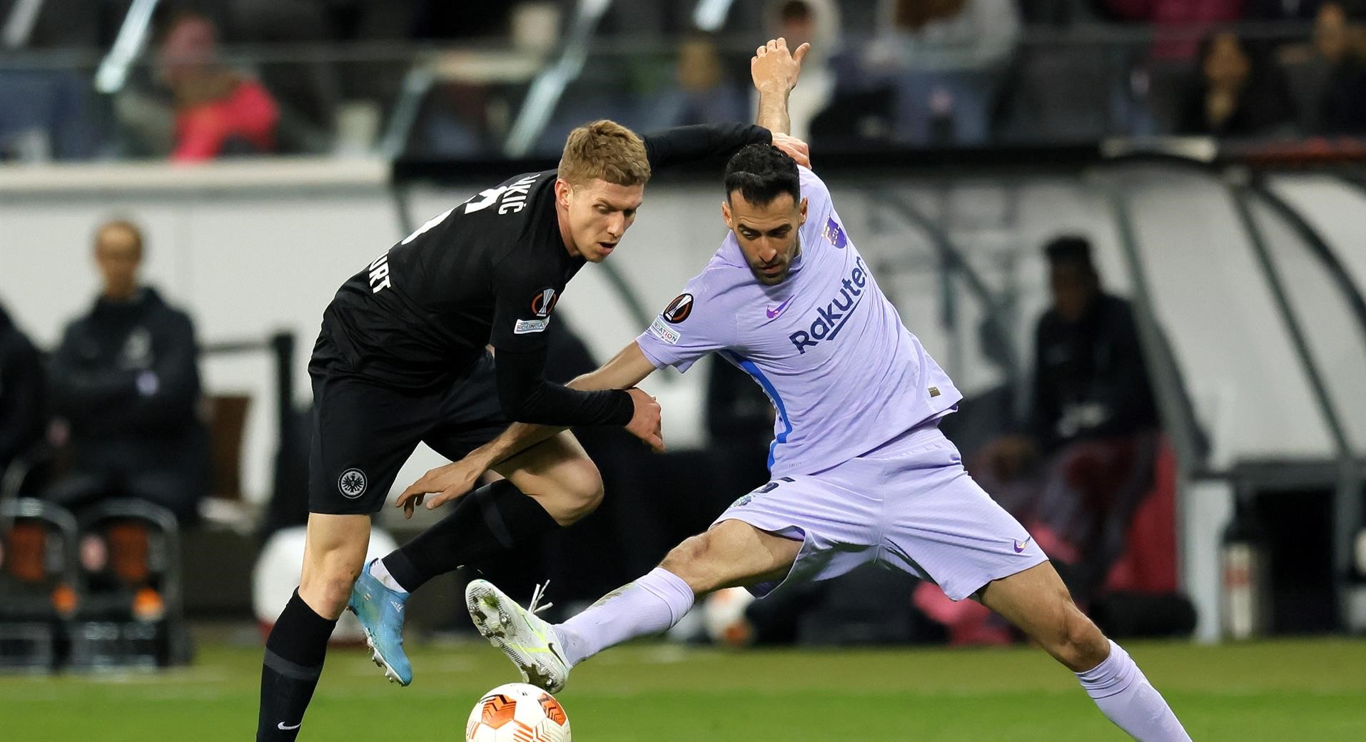 Barcelona y Eintracht Frankfurt definirán en Camp Nou el paso a semifinales en la Europa League