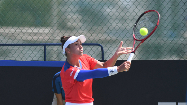 Chile derrotó a Paraguay en la segunda fecha de la Billie Jean King Cup