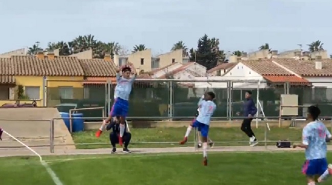 “De tal palo, tal astilla”: Hijo de Cristiano Ronaldo marcó y celebró igual que su padre