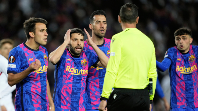 Europa League: Barcelona tuvo una tardía reacción ante Eintracht Franfkurt en Camp Nou