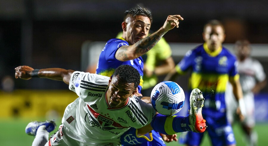 Everton cedió ante la efectividad de Sao Paulo y cayó en el Morumbí por Copa Sudamericana