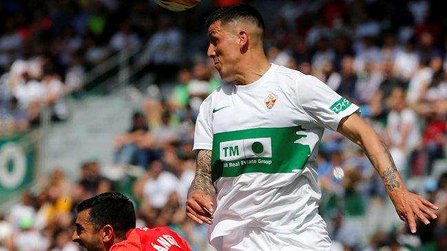 Enzo Roco cumplió un buen papel en sólida victoria de Elche sobre Mallorca