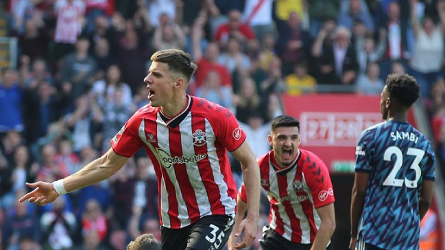 Arsenal cayó ante Southampton y estiró su mala racha en la Premier League