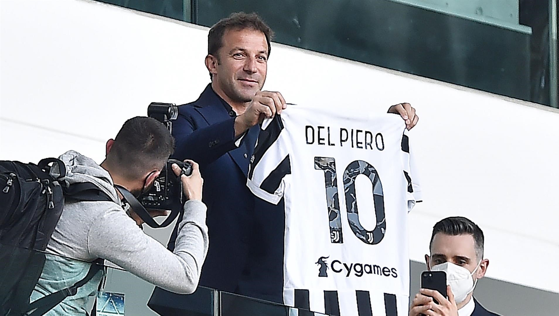 Alessandro Del Piero fue ovacionado en su regreso al Juventus Stadium después de 10 años