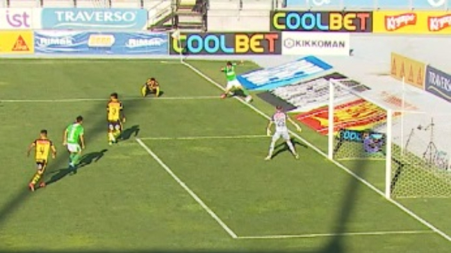 ¿Salió el balón? Audax Italiano reclamó con todo un tanto invalidado contra Coquimbo