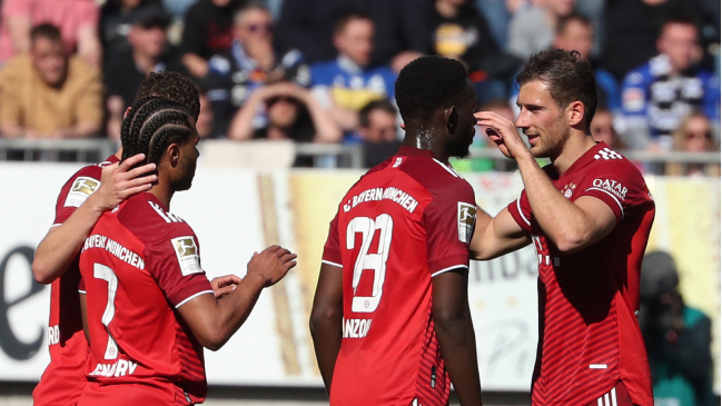 Bayern Munich batió sin sobresaltos a Arminia Bielefeld y quedó a un paso del título en Alemania