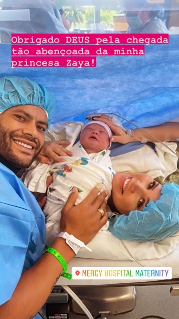 Hulk fue papá con la sobrina de su ex esposa