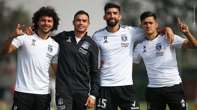 Colo Colo continúa con ánimo positivo la preparación para duelo con U. Católica