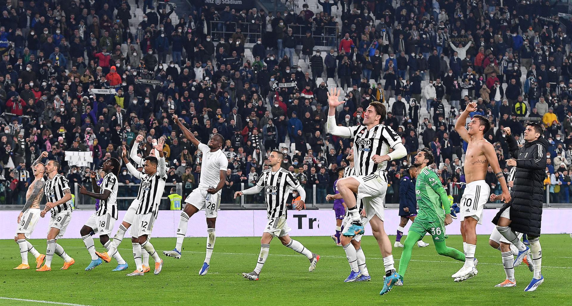 Juventus batió a Fiorentina y jugará con Inter de Milán la final de la Copa Italia