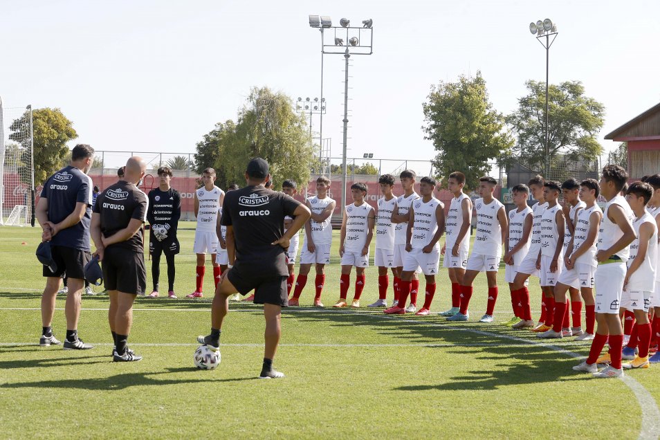 La Roja sub 15 entrenó con miras al Torneo de Gradisca