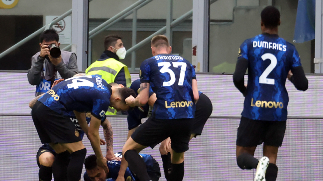 Dumfries, Brozovic y Martínez lideraron el triunfo de Inter sobre Roma por Serie A