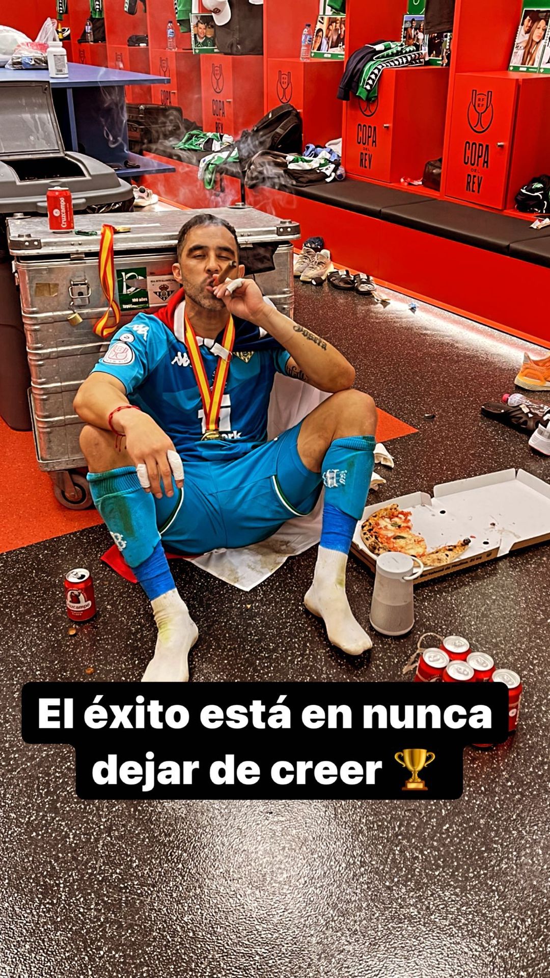 Claudio Bravo se dio un lujo en el camarín: “El éxito está en nunca dejar de creer”