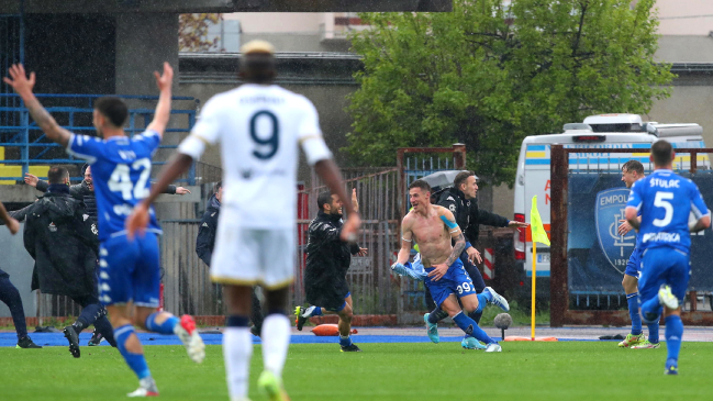 Napoli sufrió una increíble remontada a manos de Empoli y se alejó del Scudetto
