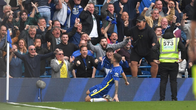 Chelsea se instaló tercero en la Premier con agónico gol de Pulisic