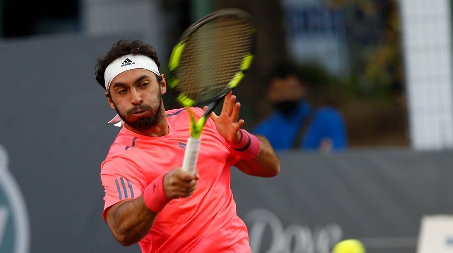Debut y despedida: Gonzalo Lama perdió ante Andrea Collarini en el Challenger de Buenos Aires 2