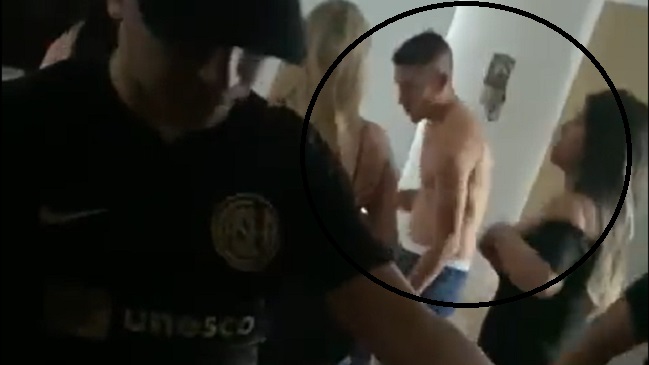 Revelaron videos de desenfrenada fiesta de Ricardo Centurión en plena polémica con San Lorenzo