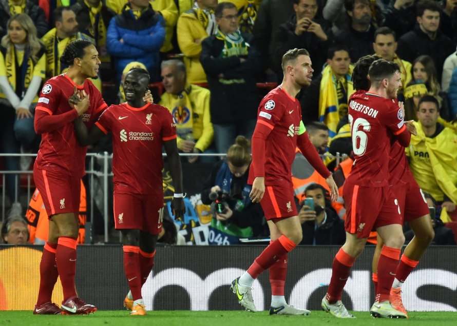 Liverpool sonrió en Anfield al derribar sin mayores complicaciones a Villarreal