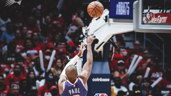 Chris Paul estuvo perfecto desde los tiros libres y Suns eliminó a Pelicans en la NBA