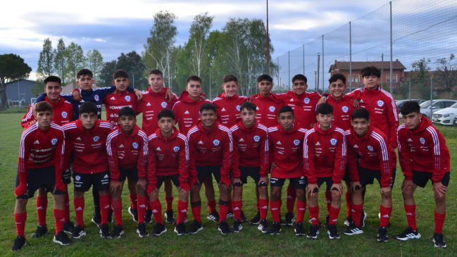 Chile sufrió su tercera caída en el Torneo Gradisca a manos de Bélgica