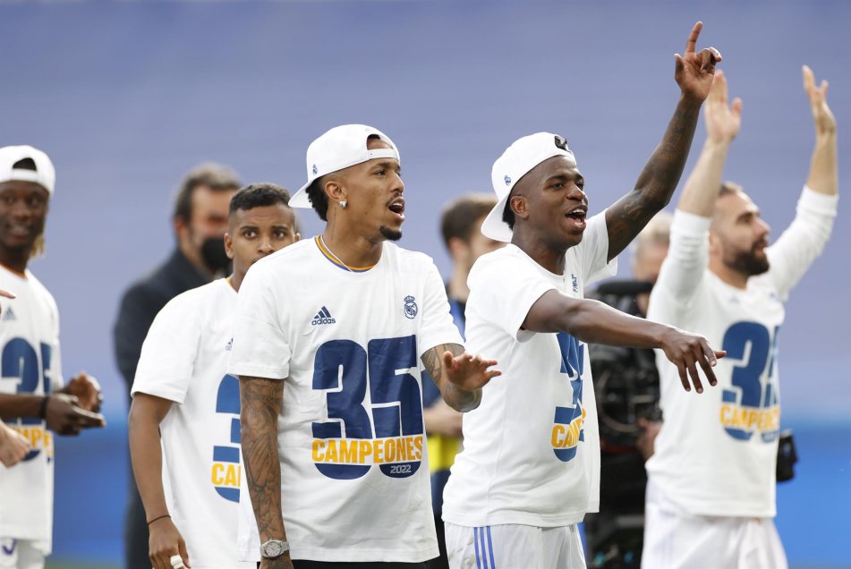 ¡Una fiesta! La gran celebración del plantel de Real Madrid por la conquista de La Liga