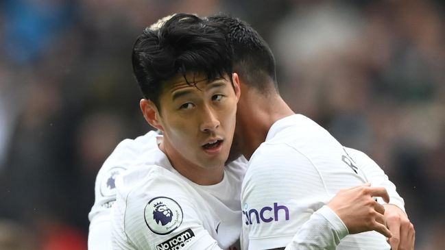 ¡Con golazo al ángulo! El zurdazo de Son Heung-min en el triunfo de Tottenham ante Leicester