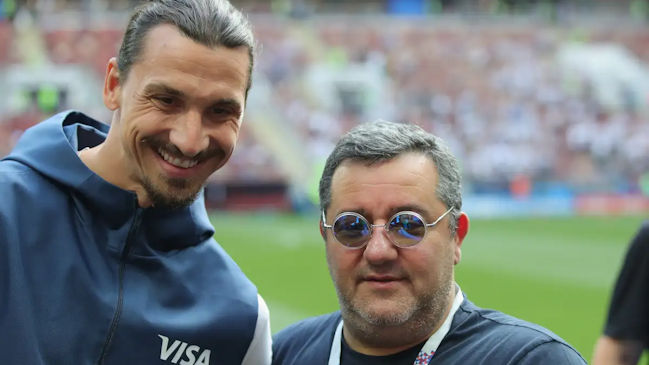En Italia aseguran que Ibrahimovic tomará el lugar del fallecido Mino Raiola en su agencia