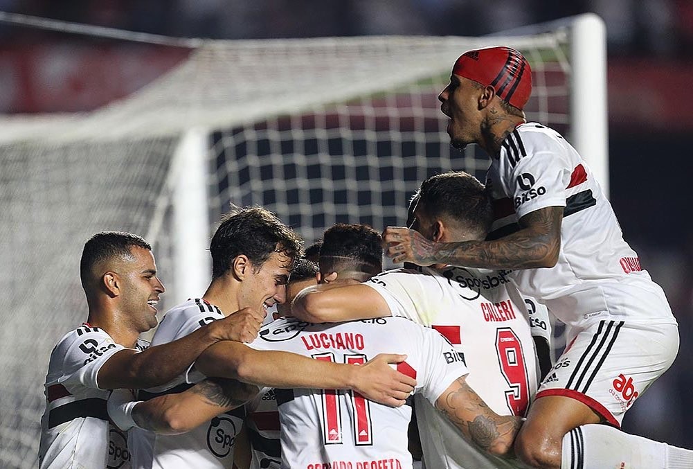 Sao Paulo venció a Santos y recibirá encendido a Everton en la Copa Sudamericana