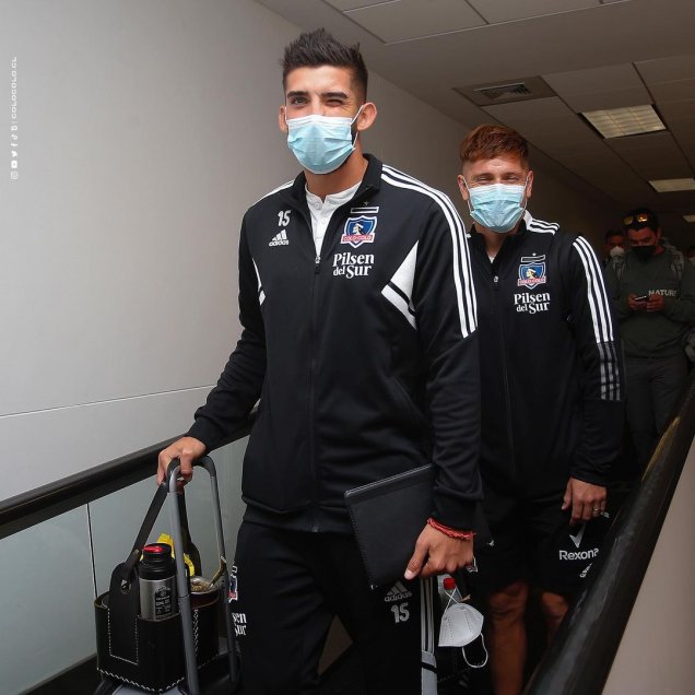 Colo Colo llegó a Perú para afrontar el duelo contra Alianza Lima en la Libertadores