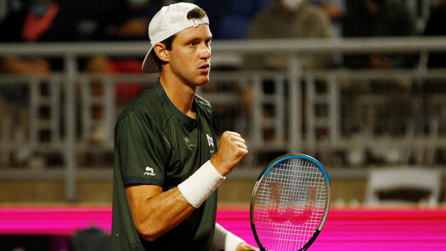 Nicolás Jarry clasificó con solidez a cuartos de final del Challenger de Aix-En-Provence