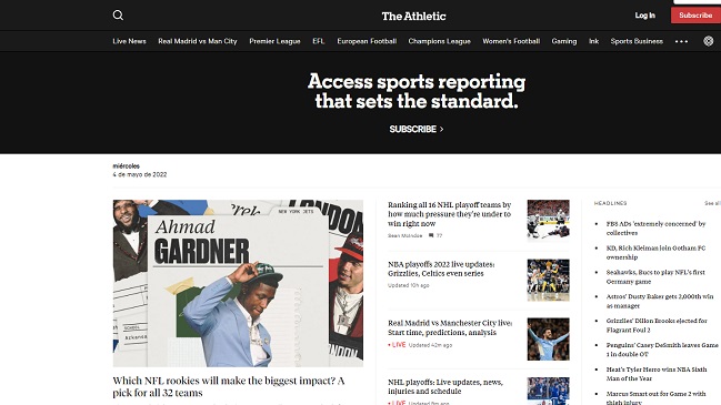 El New York Times superó los nueve millones de suscriptores tras comprar The Athletic