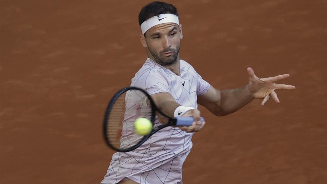 Grigor Dimitrov tardó poco más de una hora para eliminar de Madrid a Diego Schwartzman