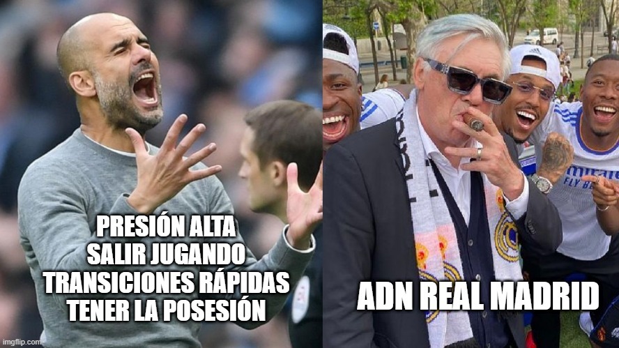 Carlo Ancelotti fue la gran estrella de los memes tras la épica victoria de Real Madrid sobre el City