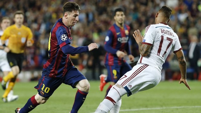 El regate en que Messi “rompió la cadera” a Boateng cumple siete años