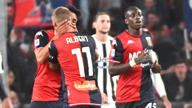 Genoa de Pablo Galdames remontó ante Juventus y sigue vivo por la permanencia