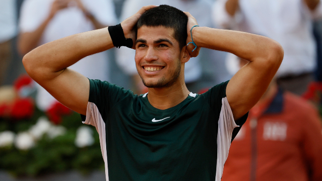 ¡Tremendo! El match point con el que Carlos Alcaraz cerró su titánico triunfo sobre Djokovic