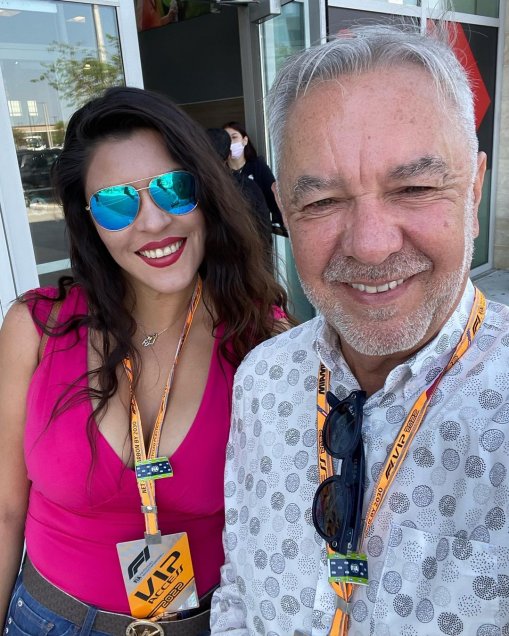 Eliseo Salazar viajó a Estados Unidos a presenciar el debut de la Fórmula 1 en Miami