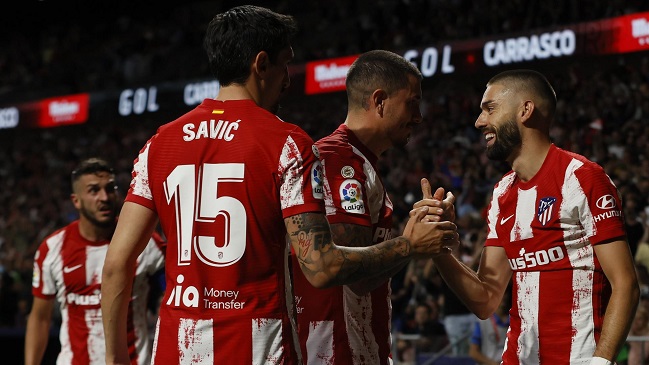 Atlético de Madrid se hizo respetar en casa y superó al campeón Real Madrid