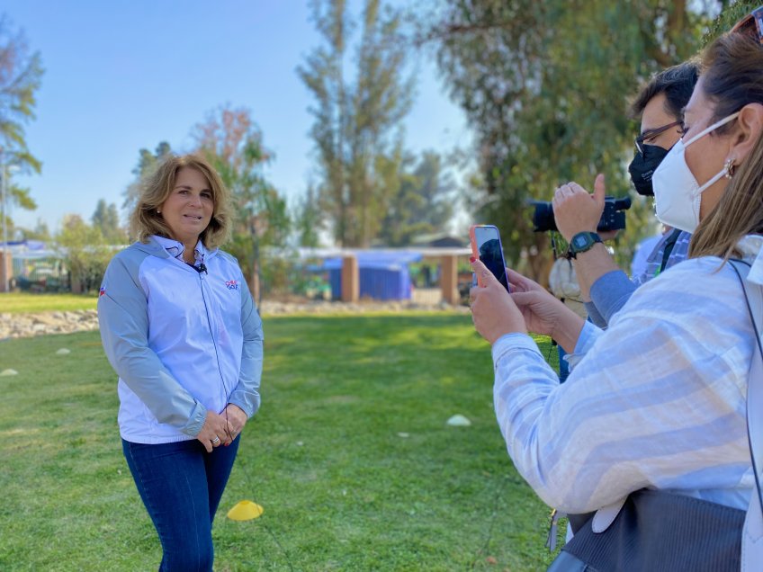 Niños de Pirque participaron en encuentro de Golf, motivados por “Mito” Pereira