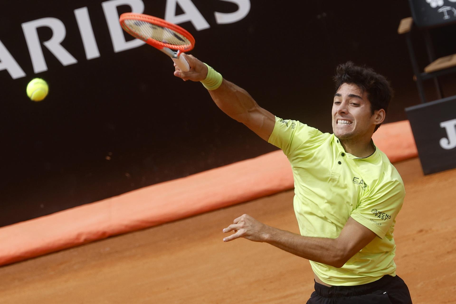 Cristian Garin enfrenta a Emil Ruusuvuori en la segunda ronda del Masters de Roma