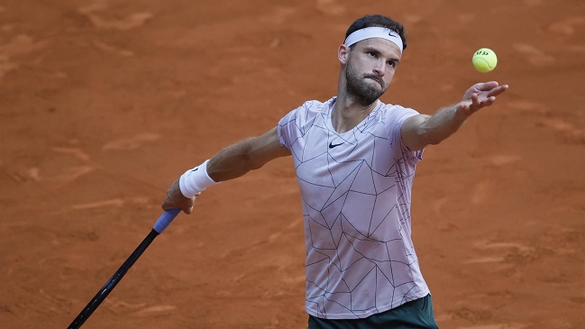 Grigor Dimitrov despachó a Nakashima y se enfrentará con Tsitsipas en Roma