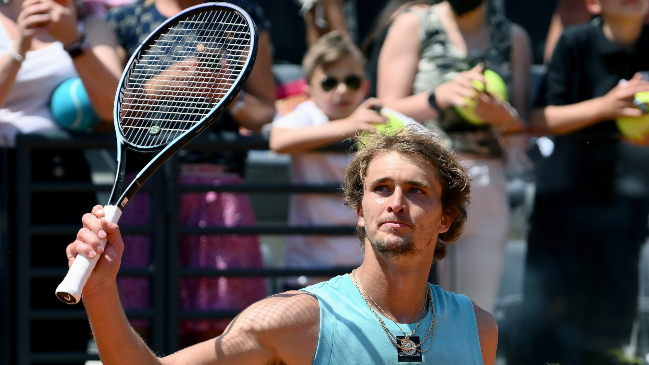 Zverev eliminó al argentino Báez en el Masters de Roma