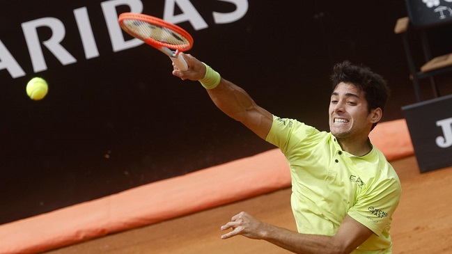 Cristian Garin tiene programación para su duelo de octavos en Roma