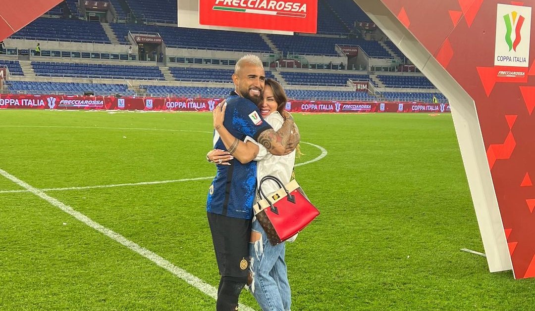 El romántico festejo de Sonia Isaza con Arturo Vidal: “Te mereces todo lo lindo de este mundo, mi king”