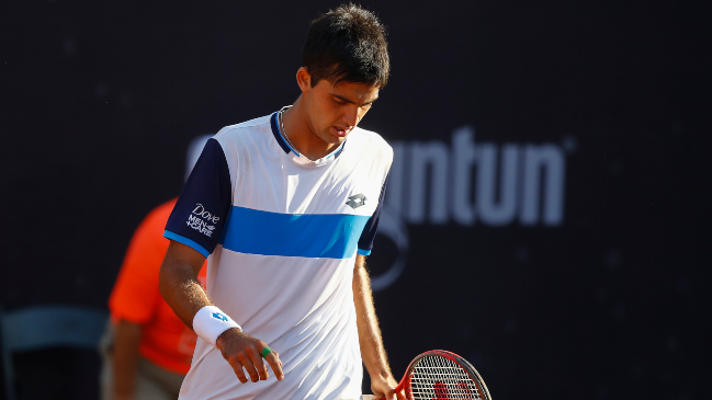 Tomás Barrios se despidió en cuartos de final del Challenger de Coquimbo