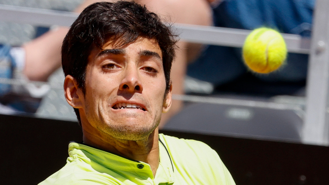 Cristian Garin sucumbió ante la efectividad de Alexander Zverev y dijo adiós al Masters de Roma