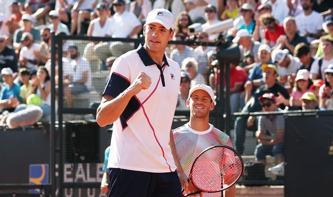 ¡Furor en Roma! Diego Schwartzman y John Isner avanzaron a la final del dobles