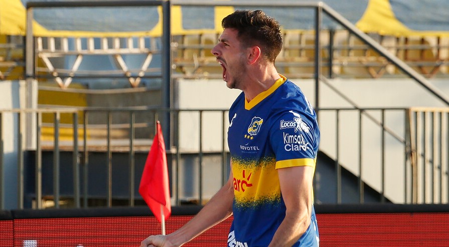 Lucas Di Yorio liquidó el partido y le dio la victoria a Everton sobre la U en Sausalito