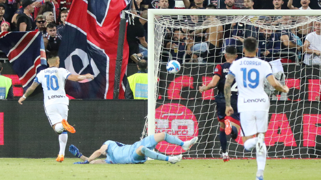 Los goles del vital triunfo de Inter de Milán sobre Cagliari por Serie A